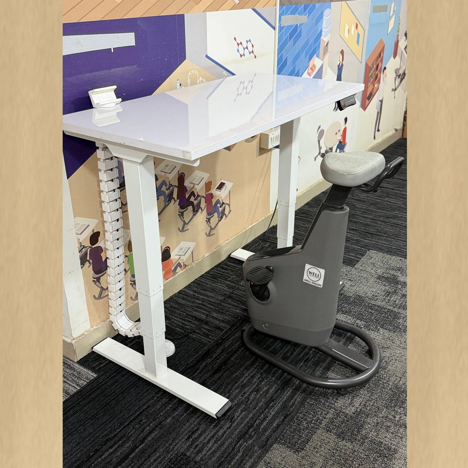 Height adjustable desk scaled