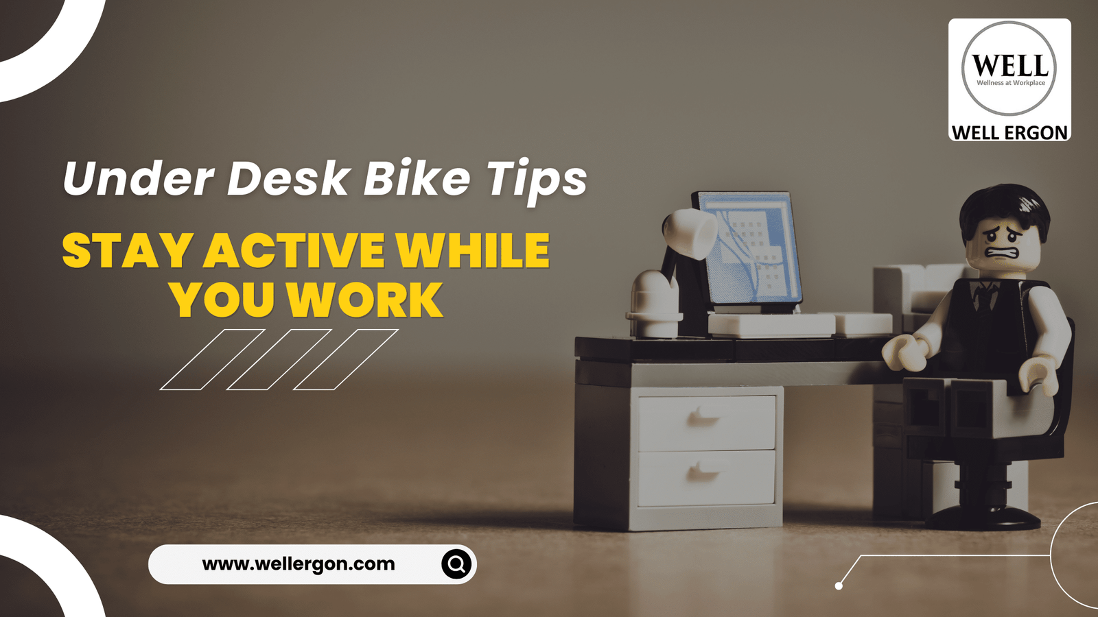 Home Under Desk Bike for Office Stay Fit Without Leaving Your Desk