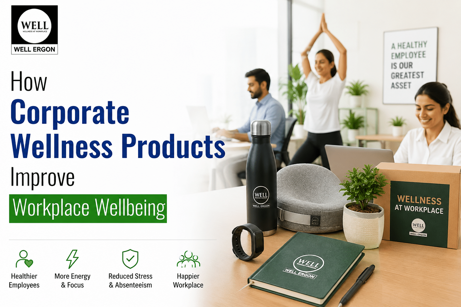Home How Corporate Wellness Products Improve Workplace Wellbeing