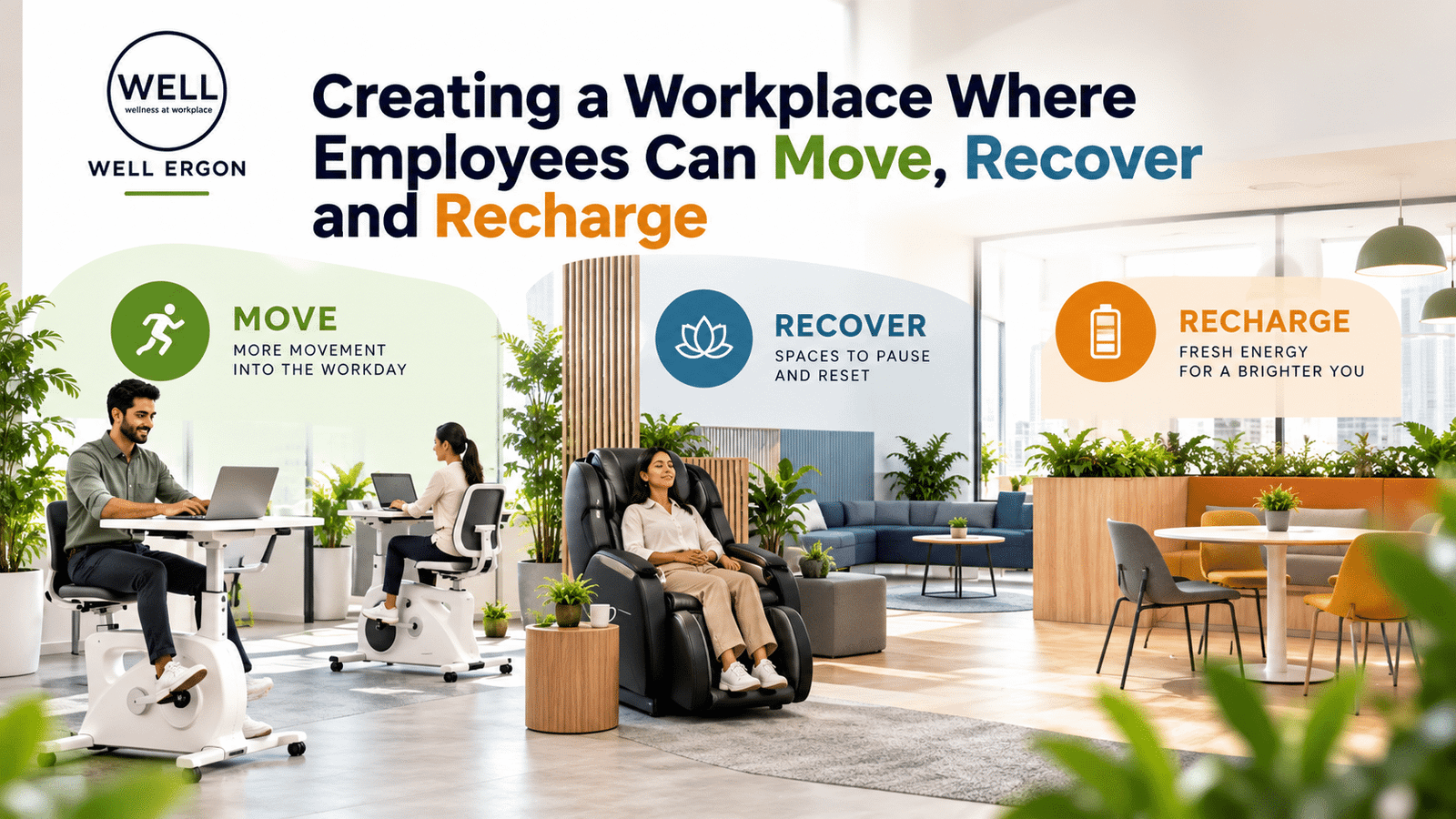 Home Creating a Workplace Where Employees Can Move, Recover and Recharge